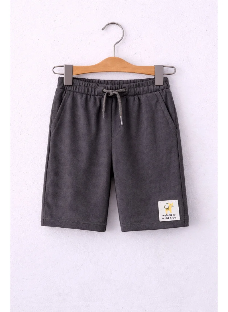 Victor And Jane  Boys’ 2-Piece Set – Tropical Graphic T-Shirt & Bermuda Shorts for Men | Best Price UAE